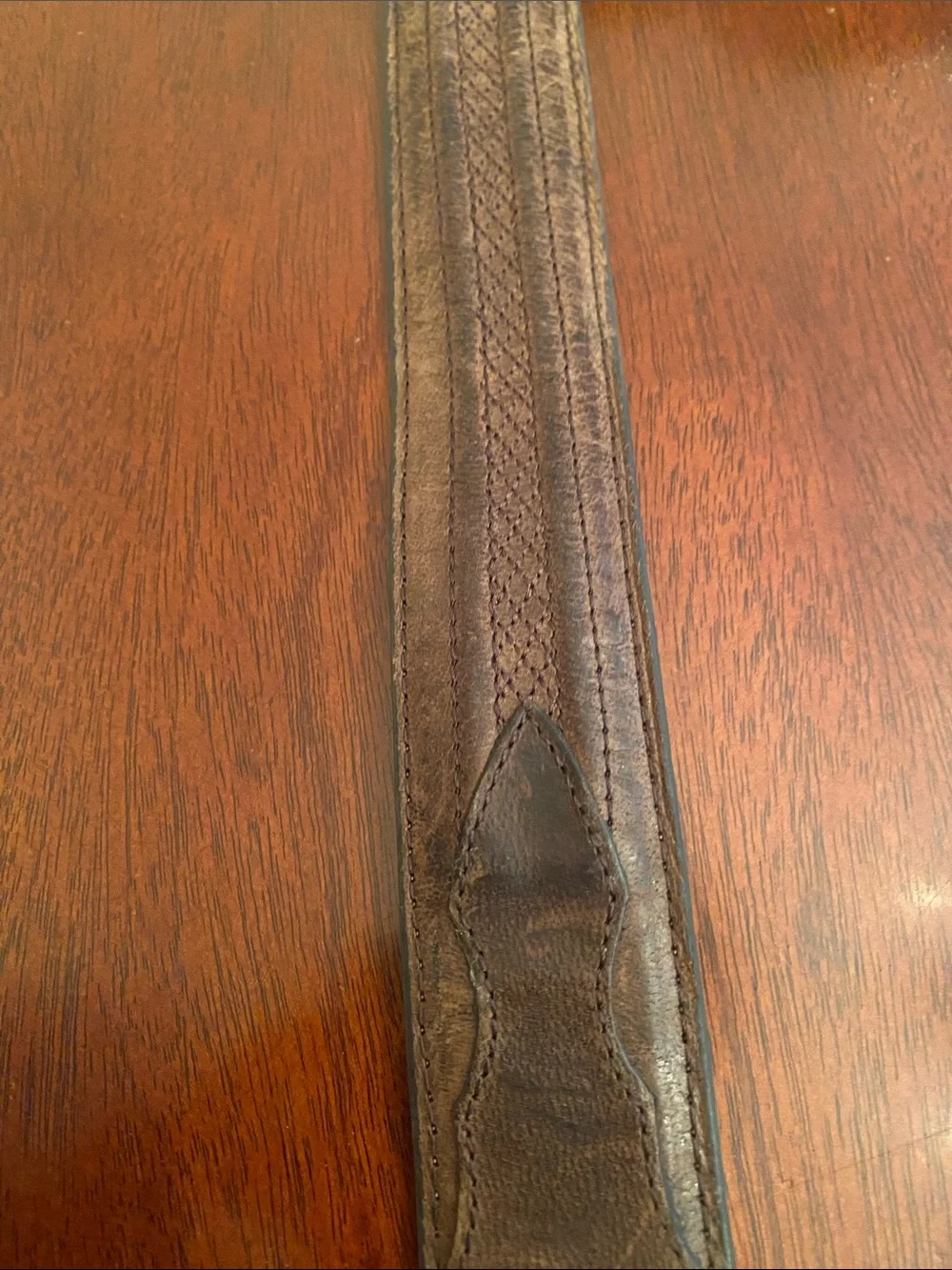 JRC & Sons Handmade Genuine Goat Leather Belt Size 44